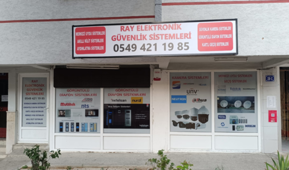 Ray Güvenlik Dükkan Fotoğrafı